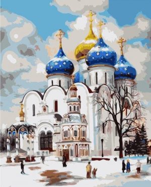 Trinity Lavra of St Sergius Paint By Numbers