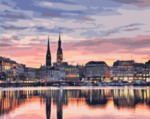 Ulyanovsk Sunset Paint By Numbers