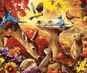 Animals Garden Paint By Numbers