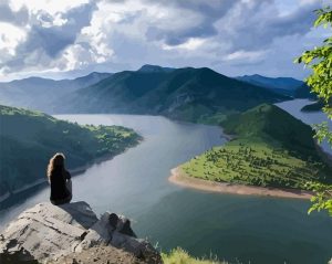 Nature Mountains View Paint By Numbers