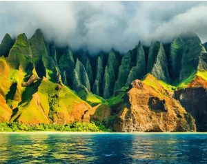 Napali Coast Paint By Numbers