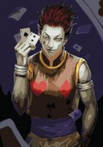 Hisoka Cartoon and Animation Paint By Numbers