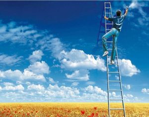 Boy Paints The Sky Paint By Numbers