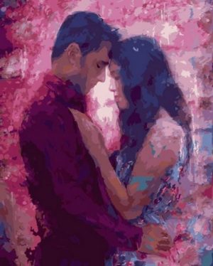 Indian Couple paint by numbers
