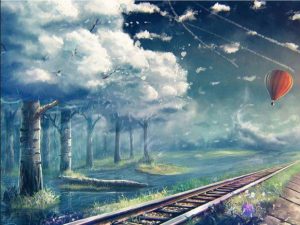 Forest Thunderstorm Paint By Numbers