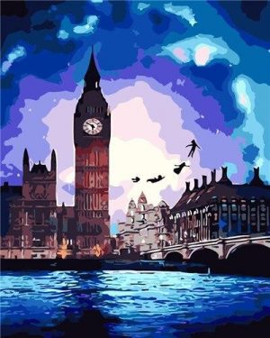 Peter Pan Big Ben Cities Paint By Numbers