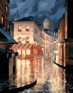 Paris Streets Paint By Numbers