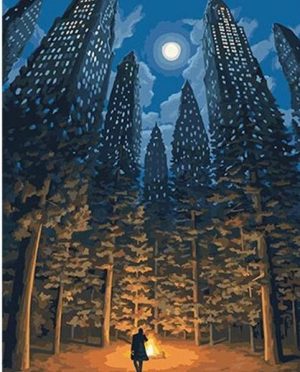 Magical Realism Forest Paint By Numbers