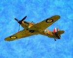 Hawker Hurricane Aircraft Paint By Numbers