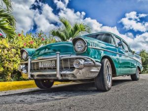 Antique Green Car Paint By Numbers