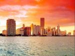 Miami Florida Sunset paint by numbers