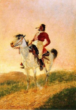 Modern Comanche Frederic Remington Paint By Numbers