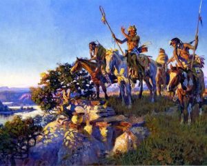 Charles M Russell The Fire Boat Paint By Numbers