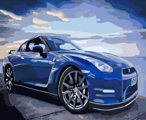 Sport Car Paint By Numbers