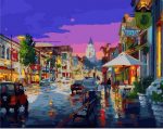 New York Main Street Paint By Numbers