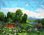 Botanical Garden Paint By Numbers