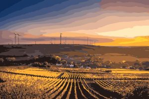 Farm Harvest Field Paint By Numbers