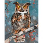 Eurasian Eagle Owl Paint By Numbers