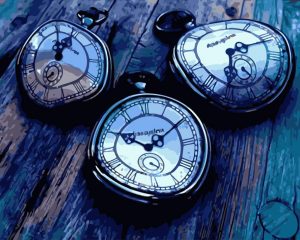 Pocket Watches Paint By Numbers