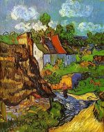 Houses In Auvers Van Gogh Paint By Numbers