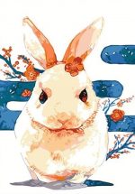 Cute Baby Rabbit Paint By Numbers