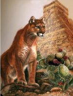 Aztec Tiger Paint By Numbers