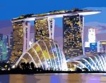 Singapore Marina Bay Sands Paint By Numbers