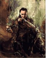 The Avengers Loki Paint By Numbers