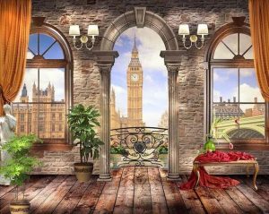 Room In London Paint By Numbers