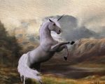 Powerful Unicorn  Animals Paint By Numbers