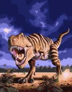 T REX Dinosaur Paint By Numbers