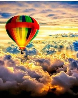 Hot Air Balloon Paint By Numbers