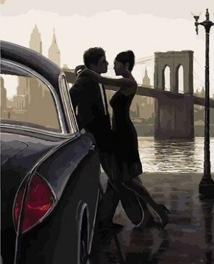 Romantic Lovers Paint By Numbers