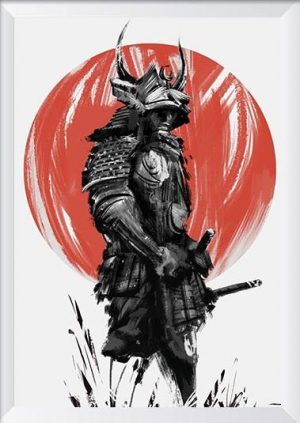 Japanese Samurai Paint By Numbers