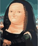 Fat Mona Lisa Paint By Numbers