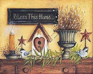 God Bless Our Home Paint By Numbers