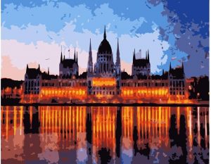 Budapest Parliament Paint By Numbers