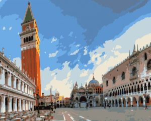 St Mark Square Venice Paint By Numbers