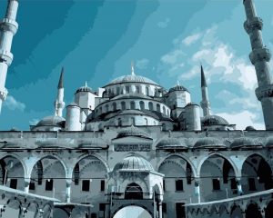 Hagia Sophia Mosque Paint By Numbers