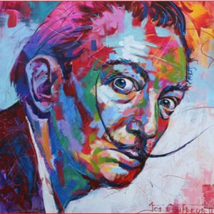 Colorful Salvador Dali Paint By Numbers