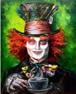 Mad Hatter Paint By Numbers