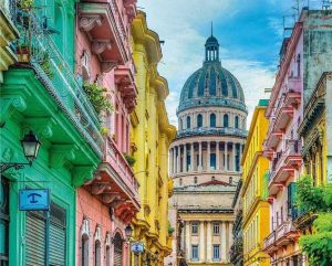 Colorful Cuba Paint By Numbers