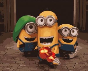 The Minions Paint By Numbers