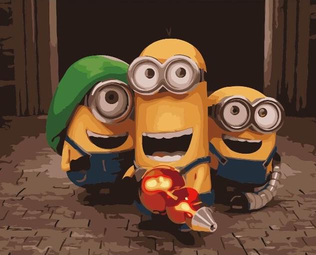 The Minions Paint By Numbers