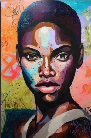 Southern African Woman Paint By Numbers
