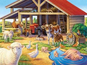 Farm Animals Paint By Numbers