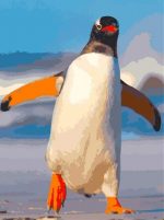 Penguins Bird Paint By Numbers
