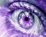 Purple Eye Paint By Numbers