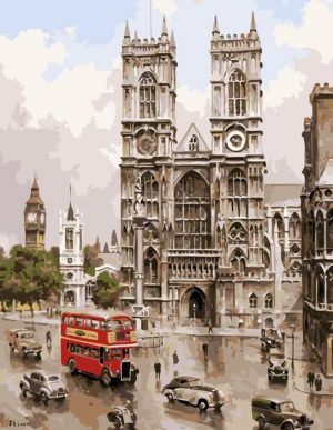 Westminister Abbey Paint By Numbers