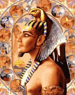 Egyptian Pharaoh People Paint By Numbers